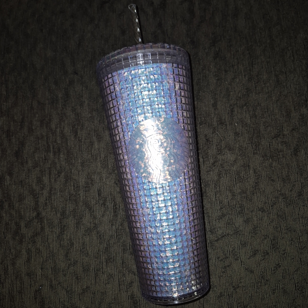 China Starbucks Iridescent Tumbler with Straw